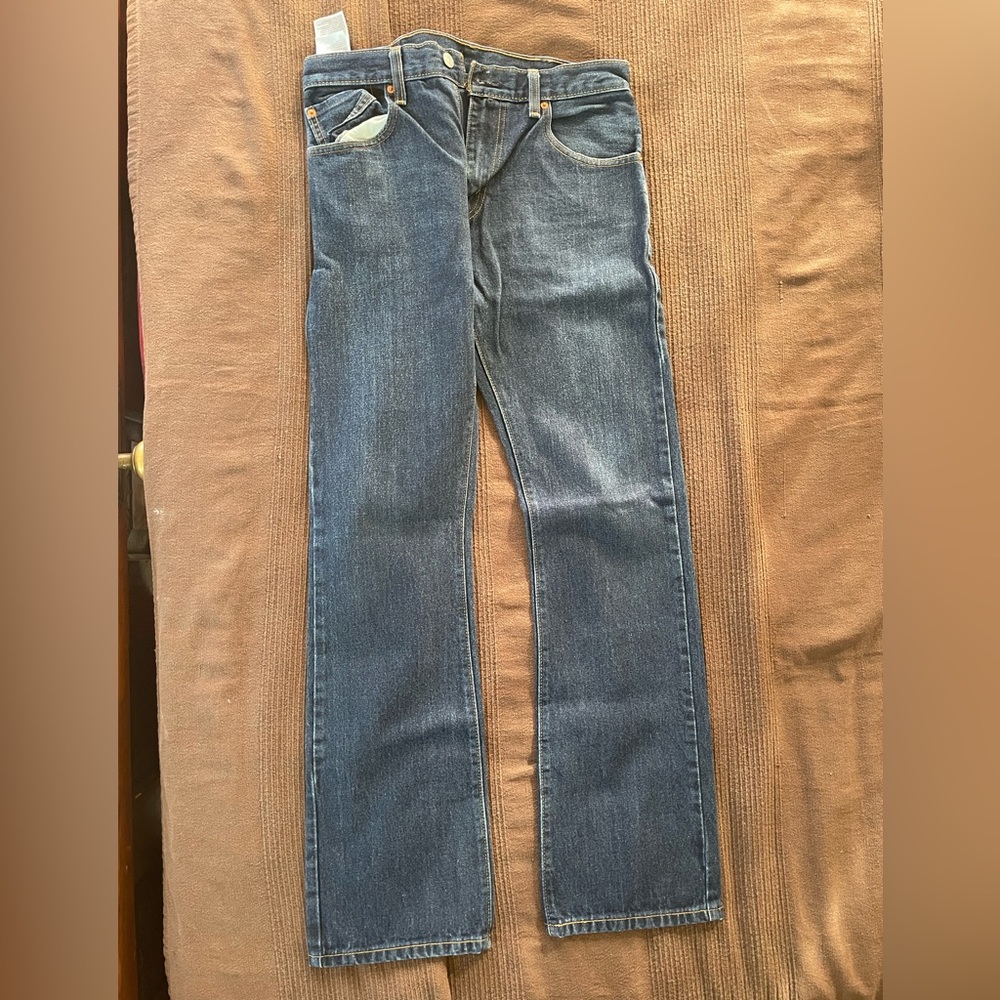 Levi's Men's 517 Bootcut Blue Jeans